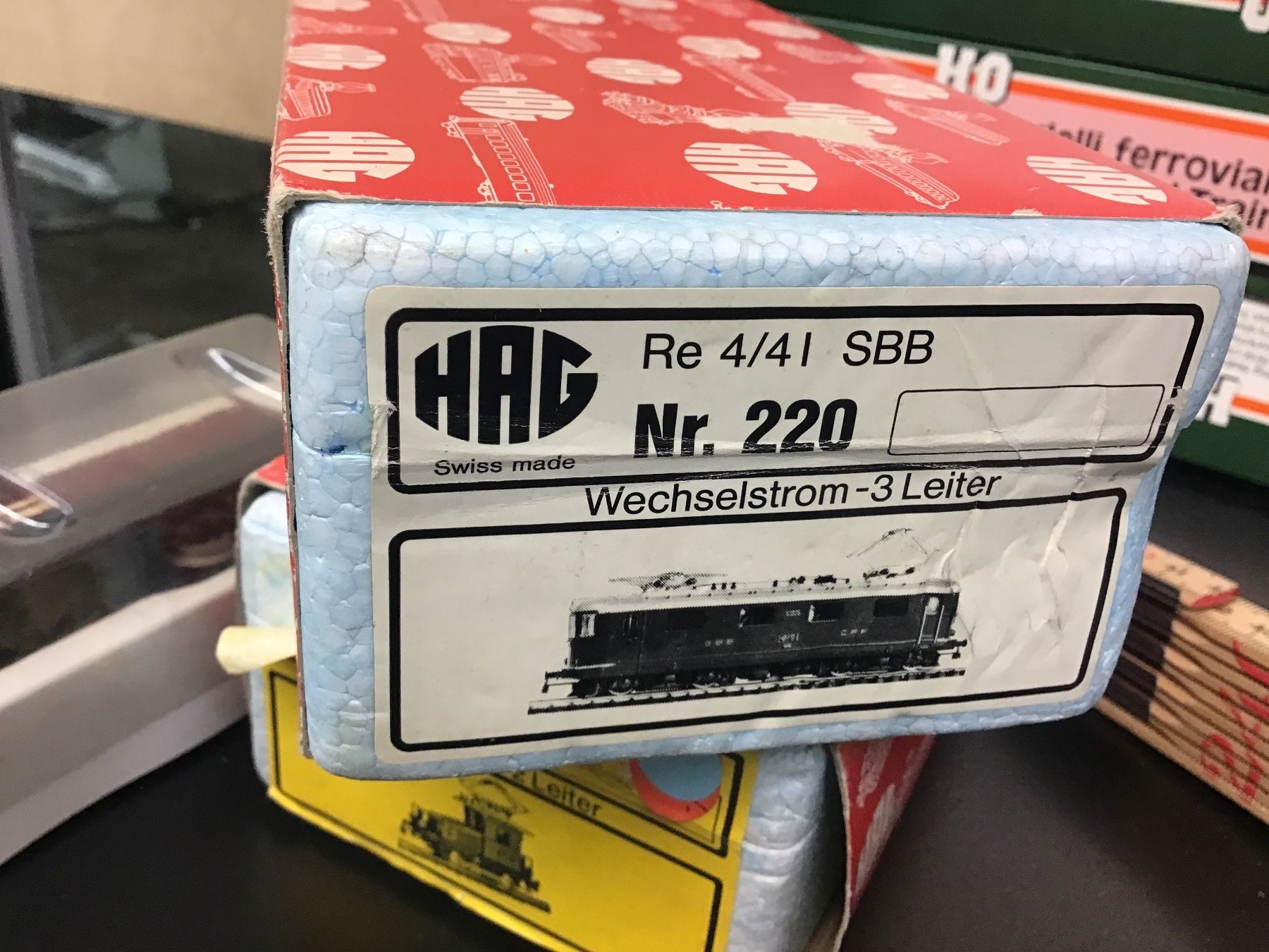 Hag Modellini di ferrovie: HAG RE 4/4 I WECHSELSTROM NR.220 – Nuovo (secondo la descrizione) da Männedorf venduto da Modelle-aller-Art 6