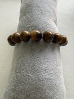 Armband Tigerauge braun Damen Herren neu ca 19 , 20  cm 