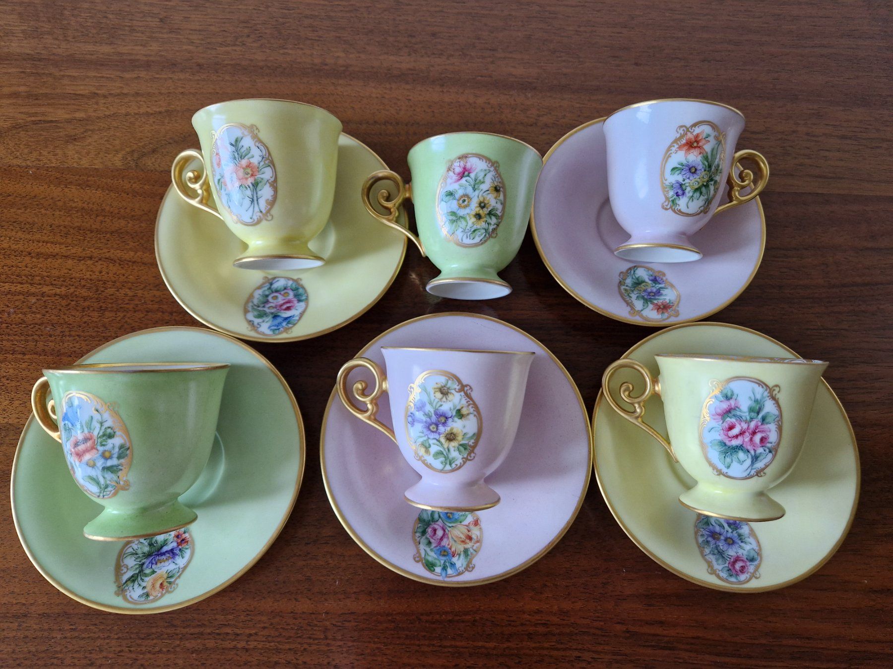 Set di piatti: Kaffee/Espressotassen Bavaria – Usato da Bern venduto da Antikbatik