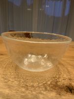 Salatschüssel aus Glas, ca. 28cm Durchmesser neuwertig