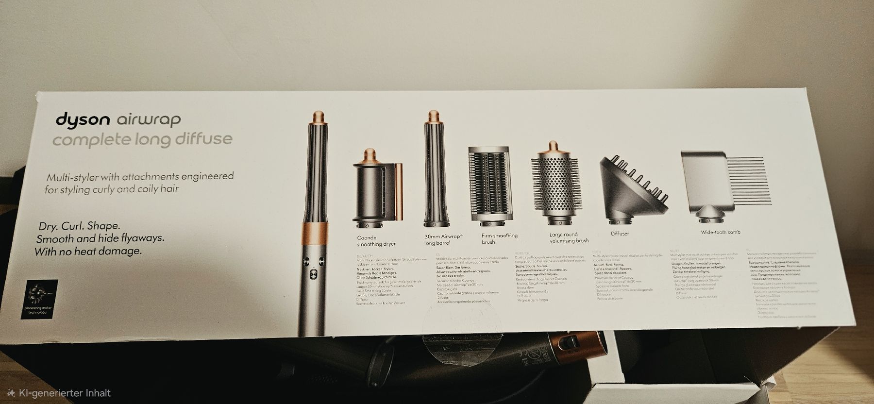 Dyson Föhn: Dyson Airwrap Complete Long Diffuse neuwertig – Neu (gemäss Beschreibung) aus Bülach von cestlavie2018 2