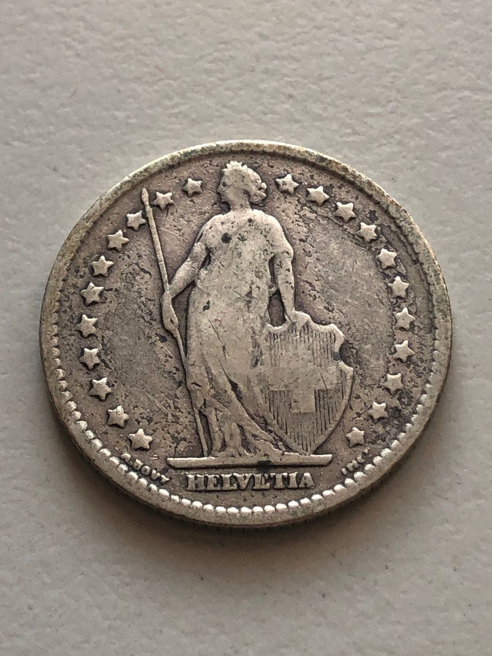 Tutti le monete: 1 Fr. 1899 – Usato da Schötz venduto da Odpa 1