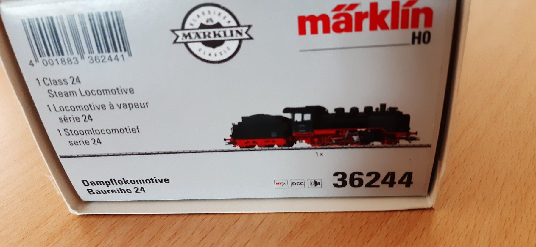 Märklin H0 36244 Dampflok BR 24, mfx, OVP! (Neu und originalverpackt ...