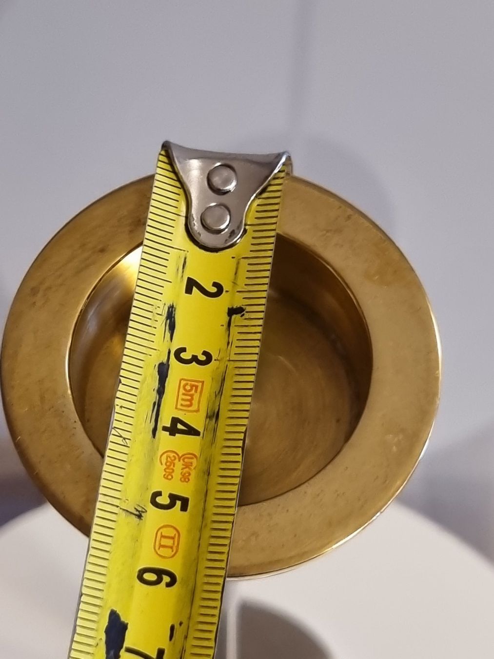 Portacandele: Hoher Kerzenständer Gold/Silber 38 cm – Usato da Scharnachtal venduto da devin03 4