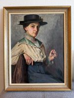 1915 - AW ? Monogramm Original ÖlGemälde