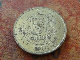TURQUIE  5 Kurus  2017