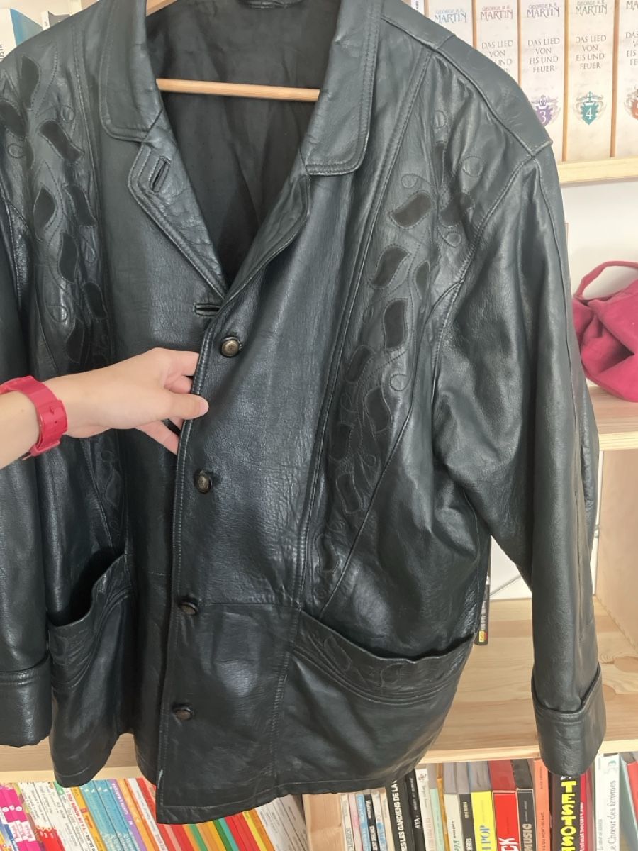 Giacche: Veste en cuir – Usato da Bern venduto da margkne 1