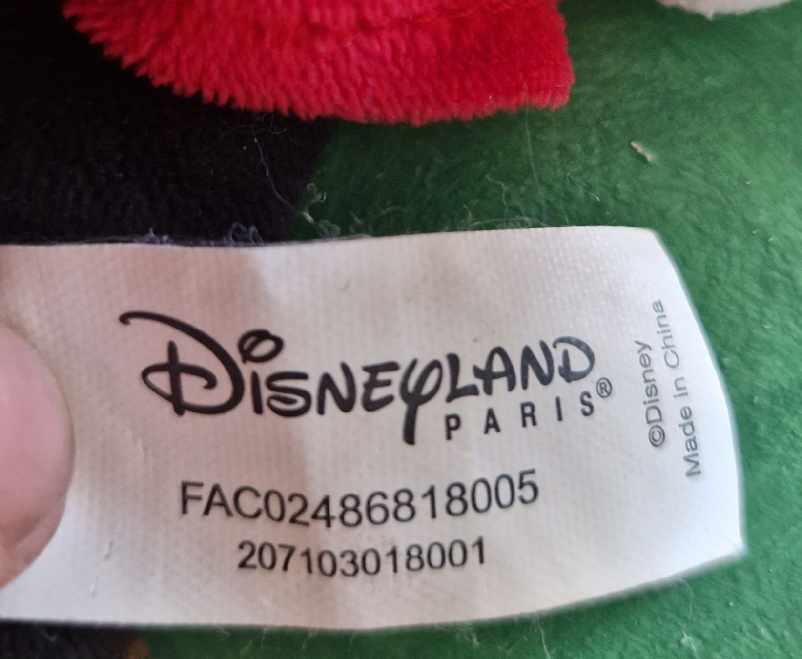 Disney Giocattoli: Mickey Mouse Stofftier, Disneyland Paris – Usato da Möhlin venduto da Lyhme94 2
