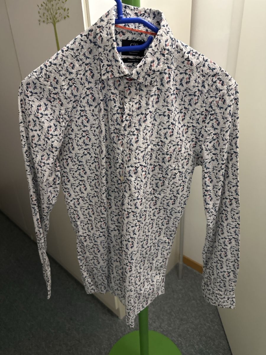 Camicie: Herren Hemd Commander mit Muster  – Nuovo (secondo la descrizione) da Baltschieder venduto da YmroBe