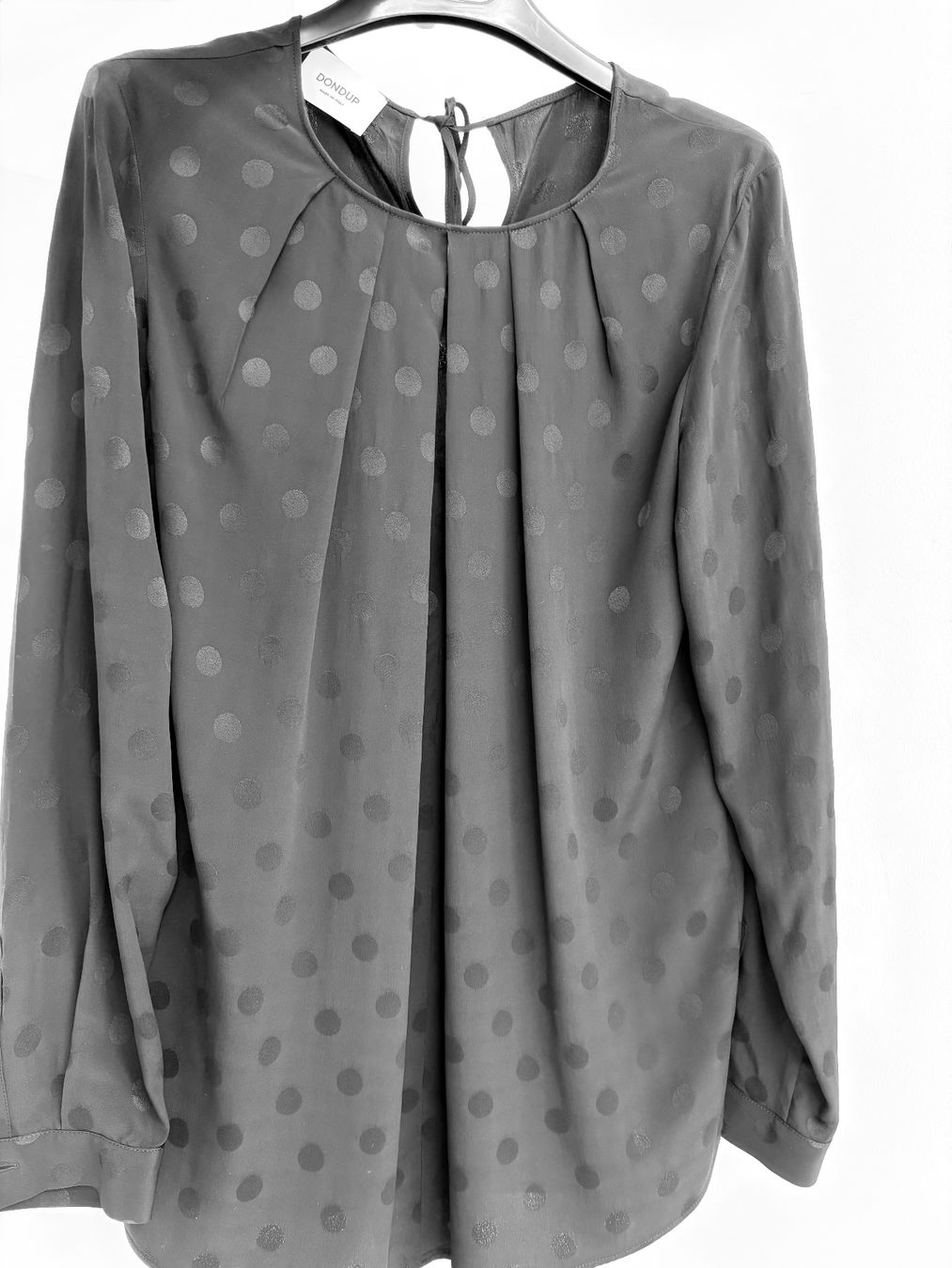 Dondup Camicette: Seidenbluse schwarz, Gr. IT – Usato da Kilchberg venduto da boudoir076