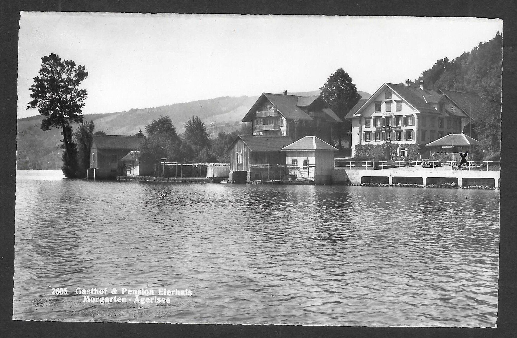 Cartoline postali: Morgarten Gasthof & Pension Eierhals – Usato da Olten venduto da clotaldi