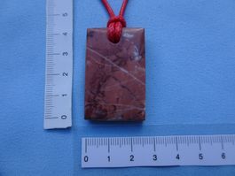 Halskette mit Marmor vom Inn  Unterengadin