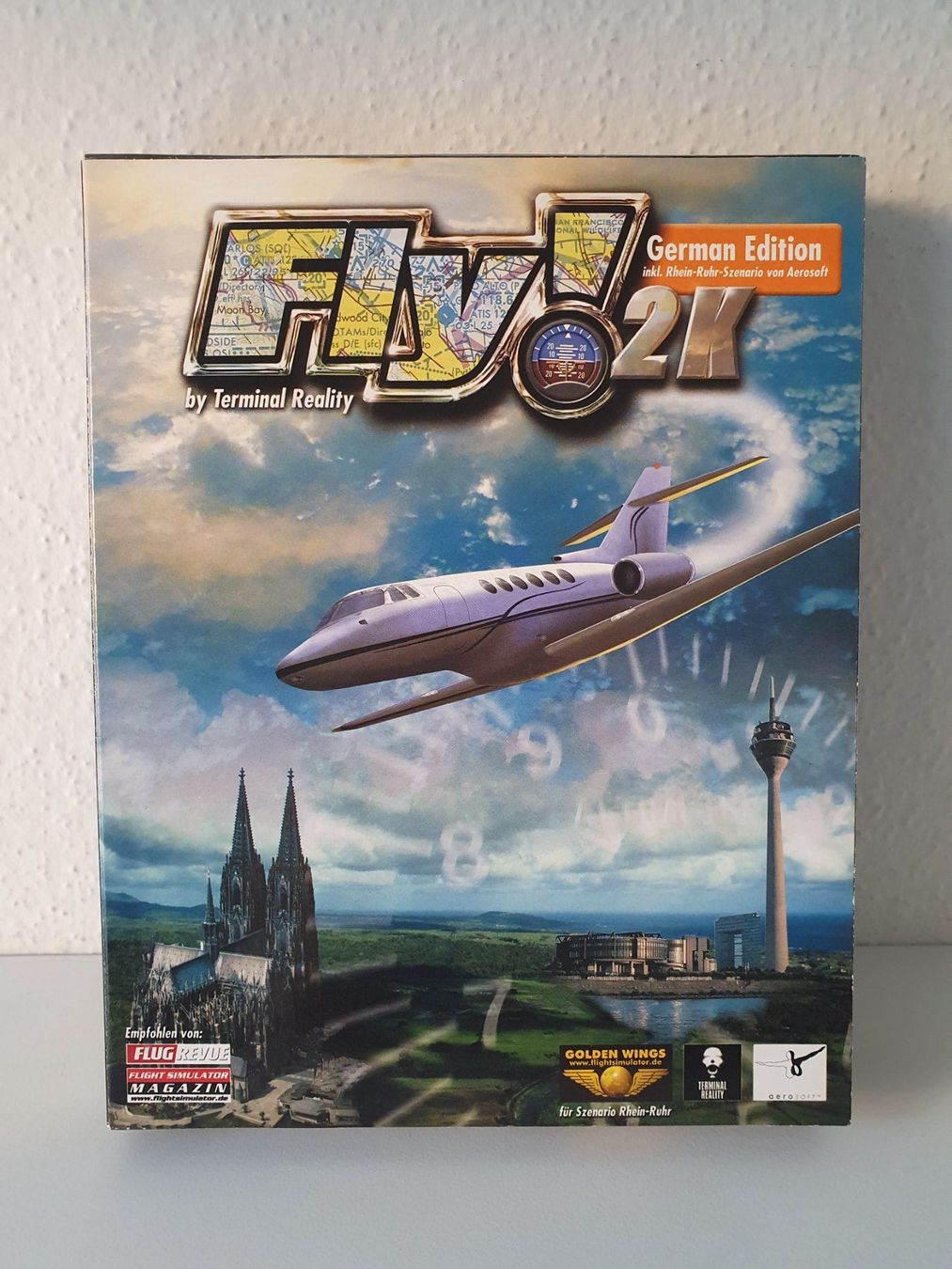 Giochi: PC Game Fly! 2k German Edition (2000) Big Box – Usato da Greifensee venduto da perfectioN88 1