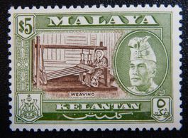 Kelantan Malaya Kat. 81 * 1957