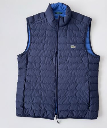 Lacoste Herren Weste Gr. 52, Daunenweste, Übergangsjacke