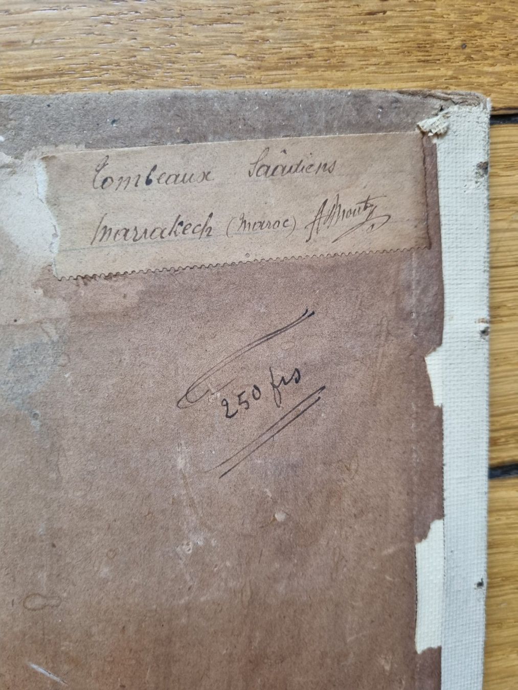 Gemälde: Antikes Gemälde Orientalisch signiert datiert – Gebraucht aus Schaffhausen von Leveron13 5