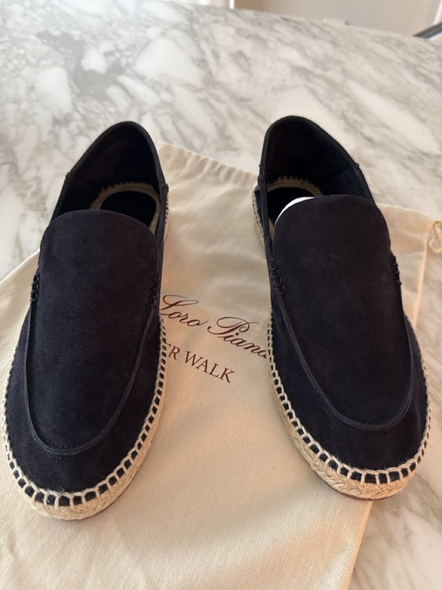 Loro Piana Scarpe da uomo: Loro Piana Espadrillas 43 blue  – Nuovo (secondo la descrizione) da Bissone venduto da luxuryitems 1