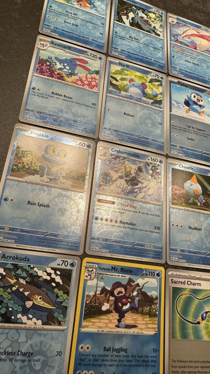 Pokémon Sammelbilder & Trading cards: Pokemon Karten Set Wasser - Alle Holo – Neu (gemäss Beschreibung) aus Dietlikon von abd_7qwy 7
