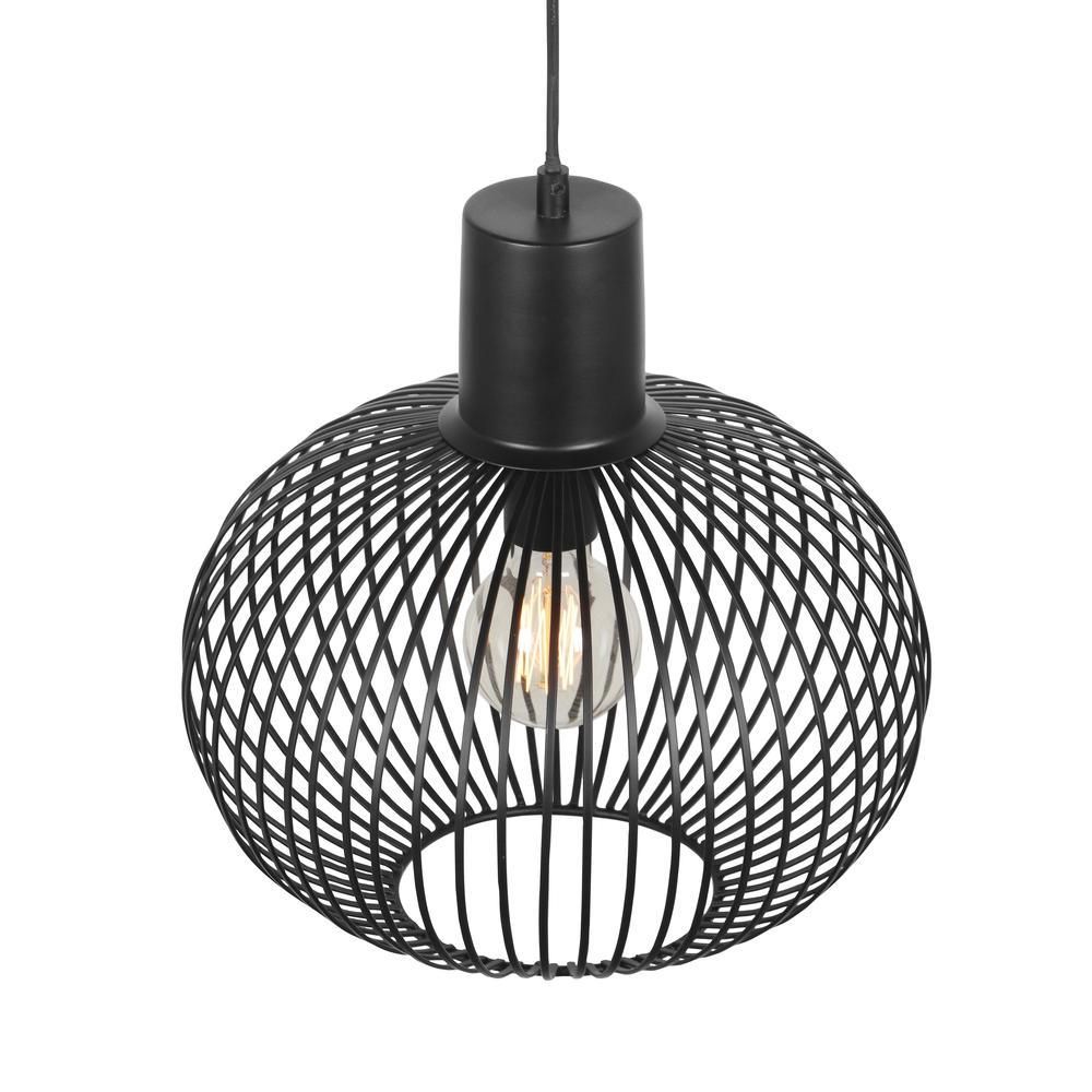 Kronleuchter & Deckenlampen: Pendelleuchte, Schwarz, Gitter, 33 cm Ø – Neu (gemäss Beschreibung) aus Kreuzlingen von Smart-Light 4