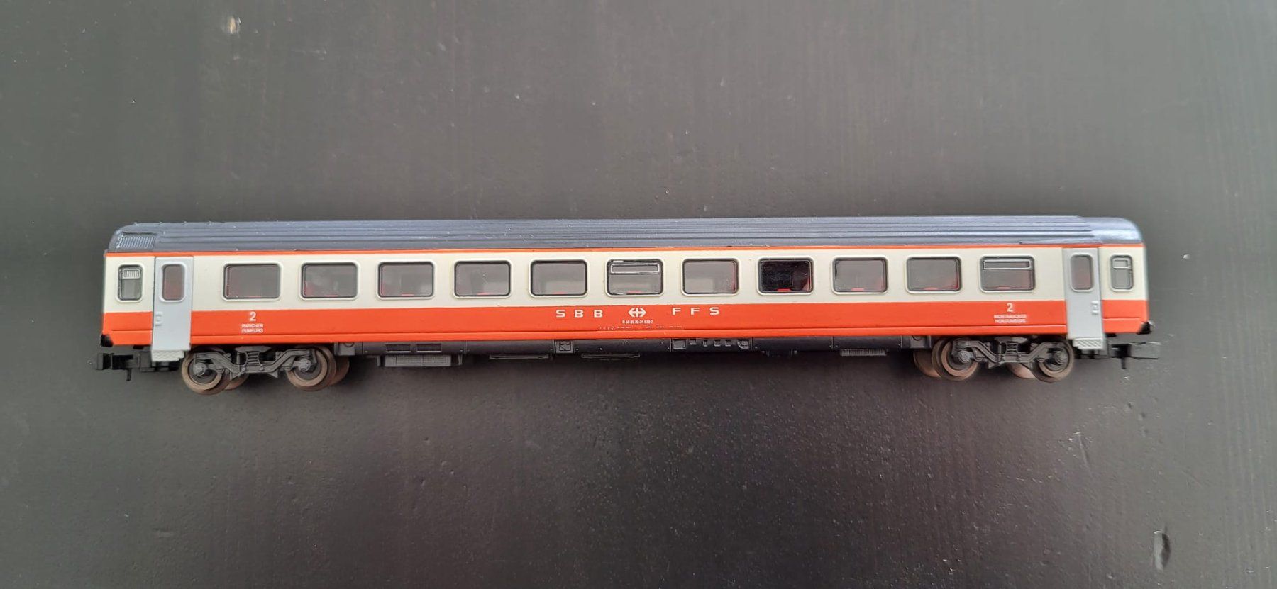 Modellini di ferrovie: Voiture VU IV Swiss Express – Usato da Colombier NE venduto da Couscous12