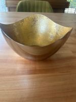 Schale LUCILE, vernickelt, innen gold, Fink, guter Zustand
