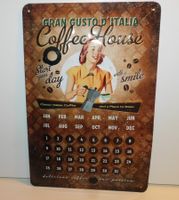 Werbeschild Blechschild 30 x 20 cm  Blech Ewig Kalender