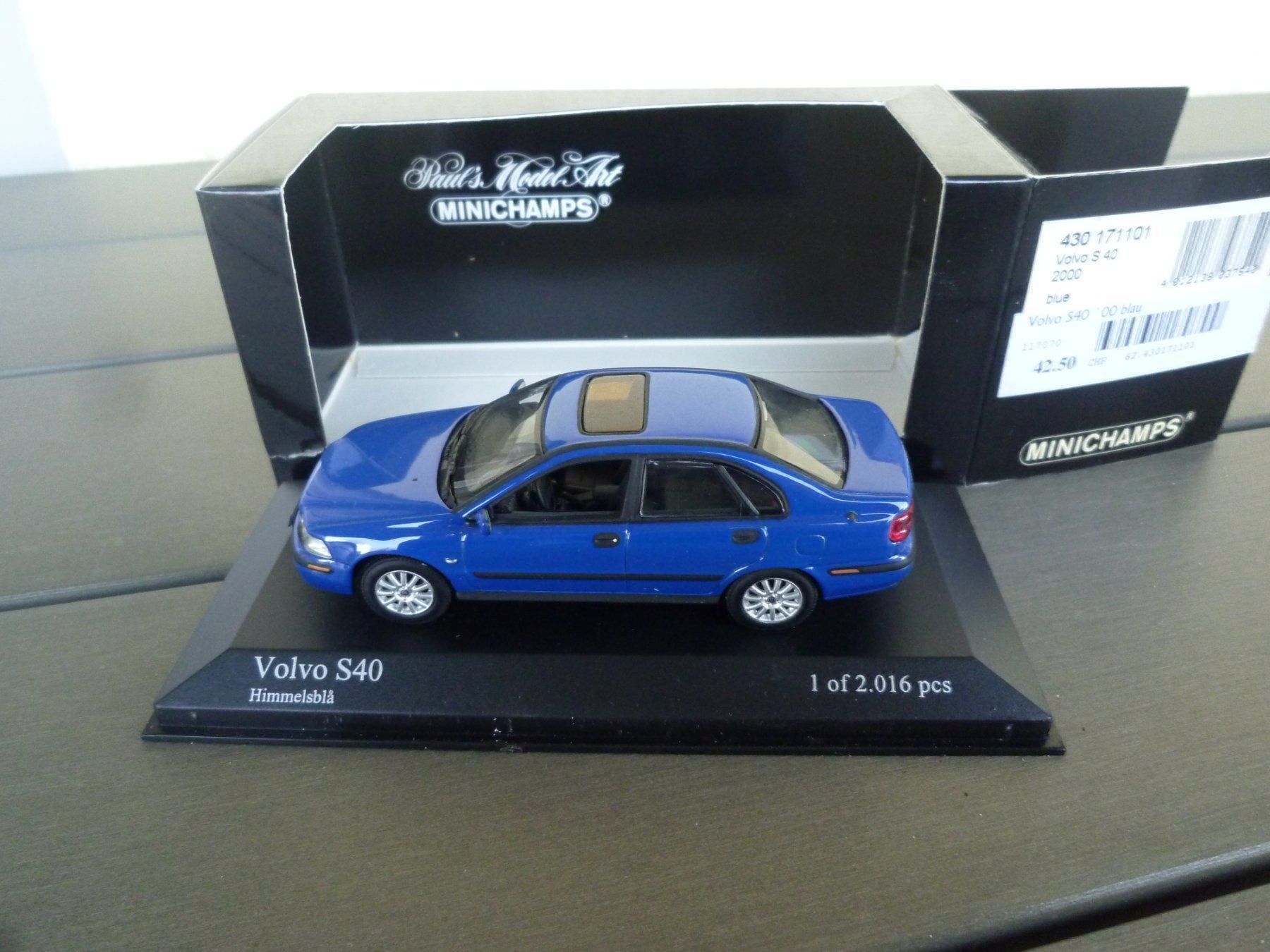 Minichamps Modellini d'auto: Volvo S40 (2000) – Nuovo e nell'imballaggio originale da Flawil venduto da Imperiosud 1