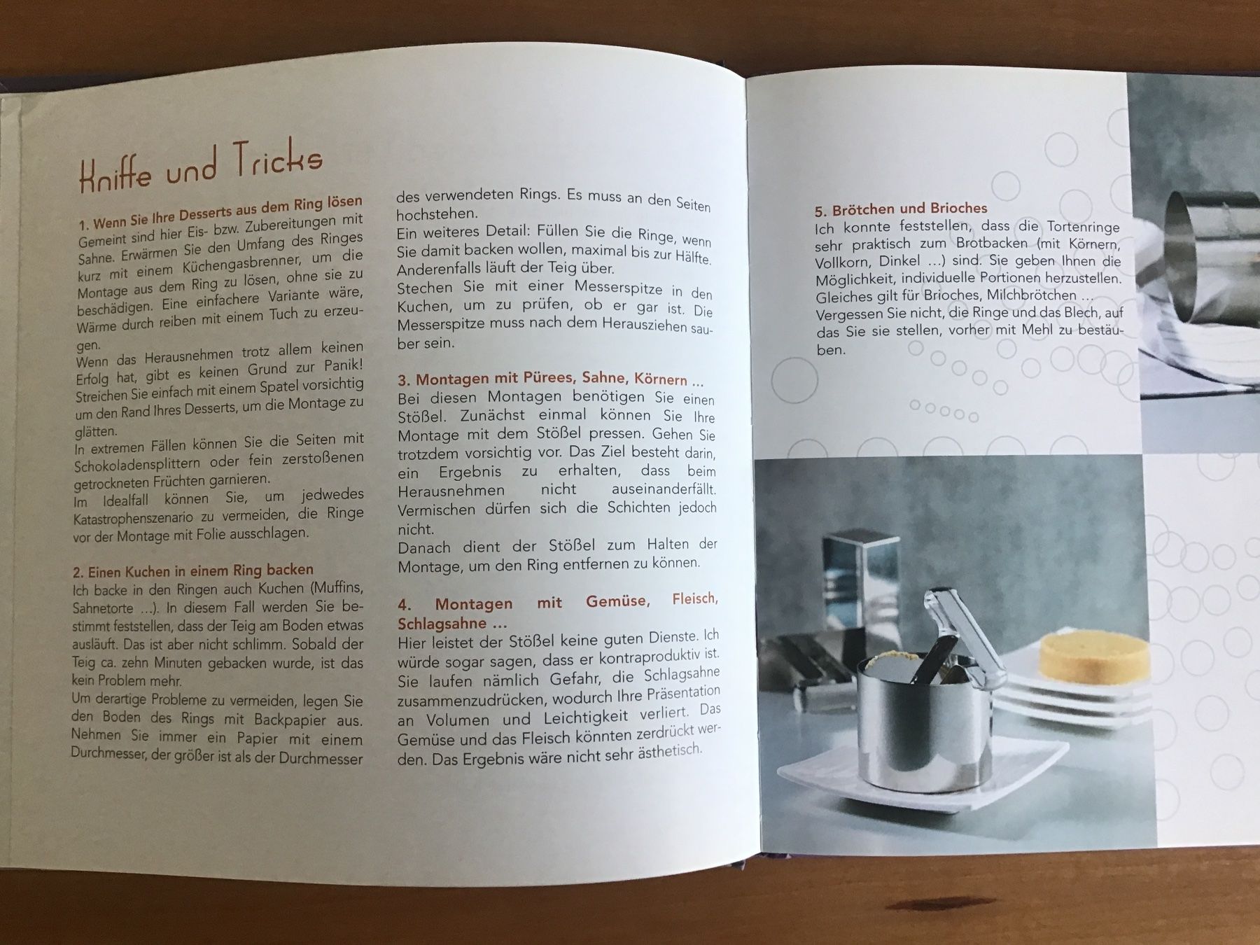 Bücher: Leckereien mit Patisse Servierringen – Gebraucht aus Kirchenthurnen von Gluecksbrief 3