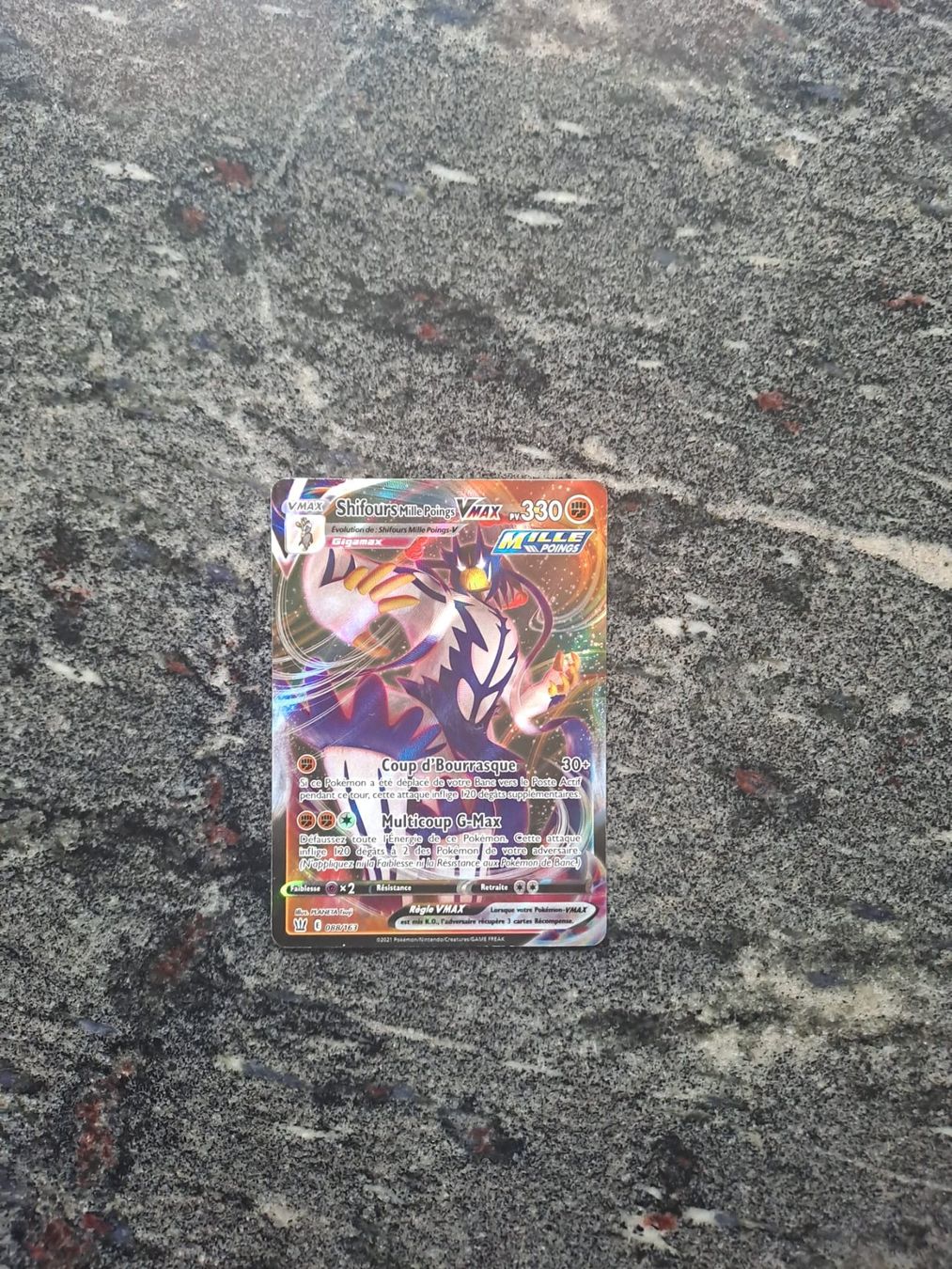 Pokémon Sammelbilder & Trading cards: Shifours Vmax - français - 088/163 - MINT – Neu (gemäss Beschreibung) aus Broc von Alexx47