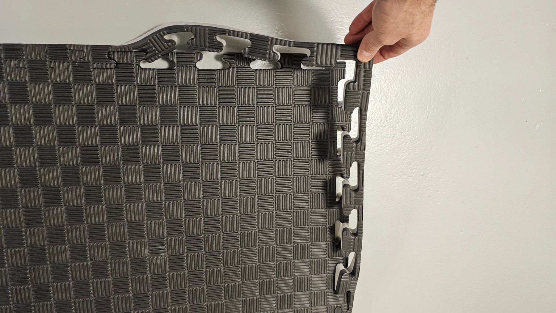 Bodenmatten: Steckmatte - Sportmatte 12 Stück (Anthrazit-Hellgrau) – Neu und originalverpackt aus Au SG von zijo2zla 2