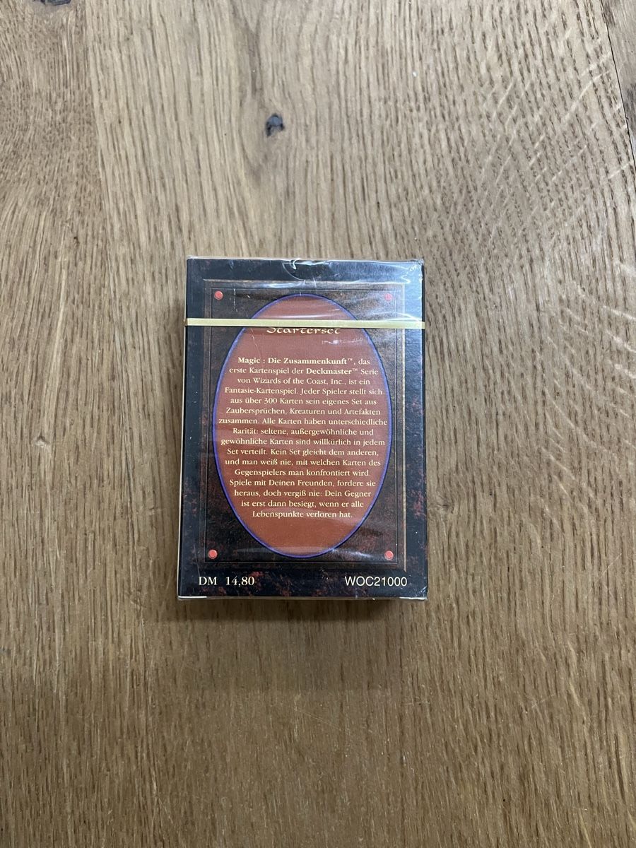 Magic The Gathering Sammelbilder & Trading cards: FBB German Starter black bordered MtG Magic Deutsch Limitier – Neu und originalverpackt aus Schenkon von Ecosmo 2