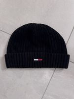 Strickmütze Tommy Hilfiger schwarz gerippt guter Zustand
