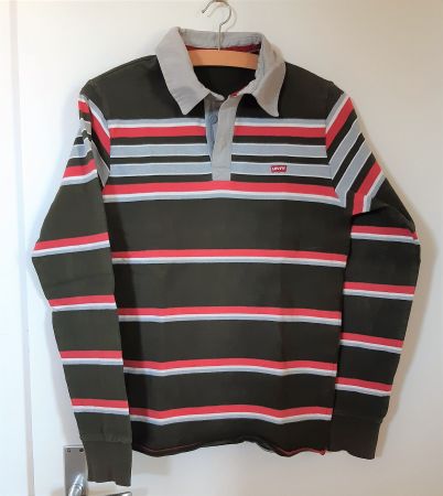 Levi's Polo Hemd, Gr. XS - S, lange Ärmel, Baumwolle