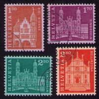 1963_391-94_BAUDENKMÄLER_HOHE WERTE_EINSIEDELN_BELLINZONA! O