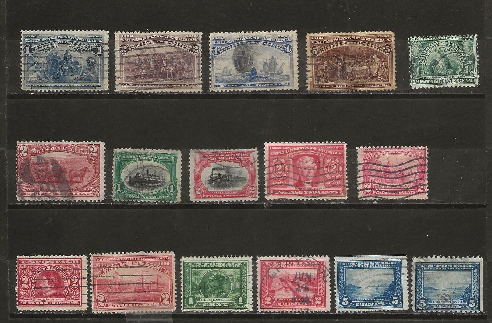 Tutti i francobolli: USA 1893 ... – Usato da Sion venduto da PierreP01