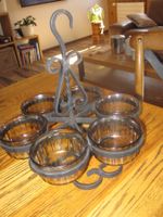 Saucière pour fondu bourguignonne. +2 raviers