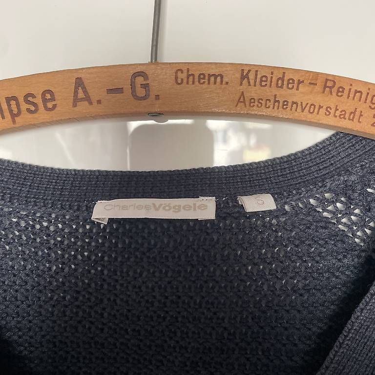 Giacche: Dunkelblauer Strick-Cardigan – Usato da Itingen venduto da alexasoldie 1
