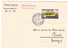 Lettre de Chiasso BPA A106  le 14.X.37