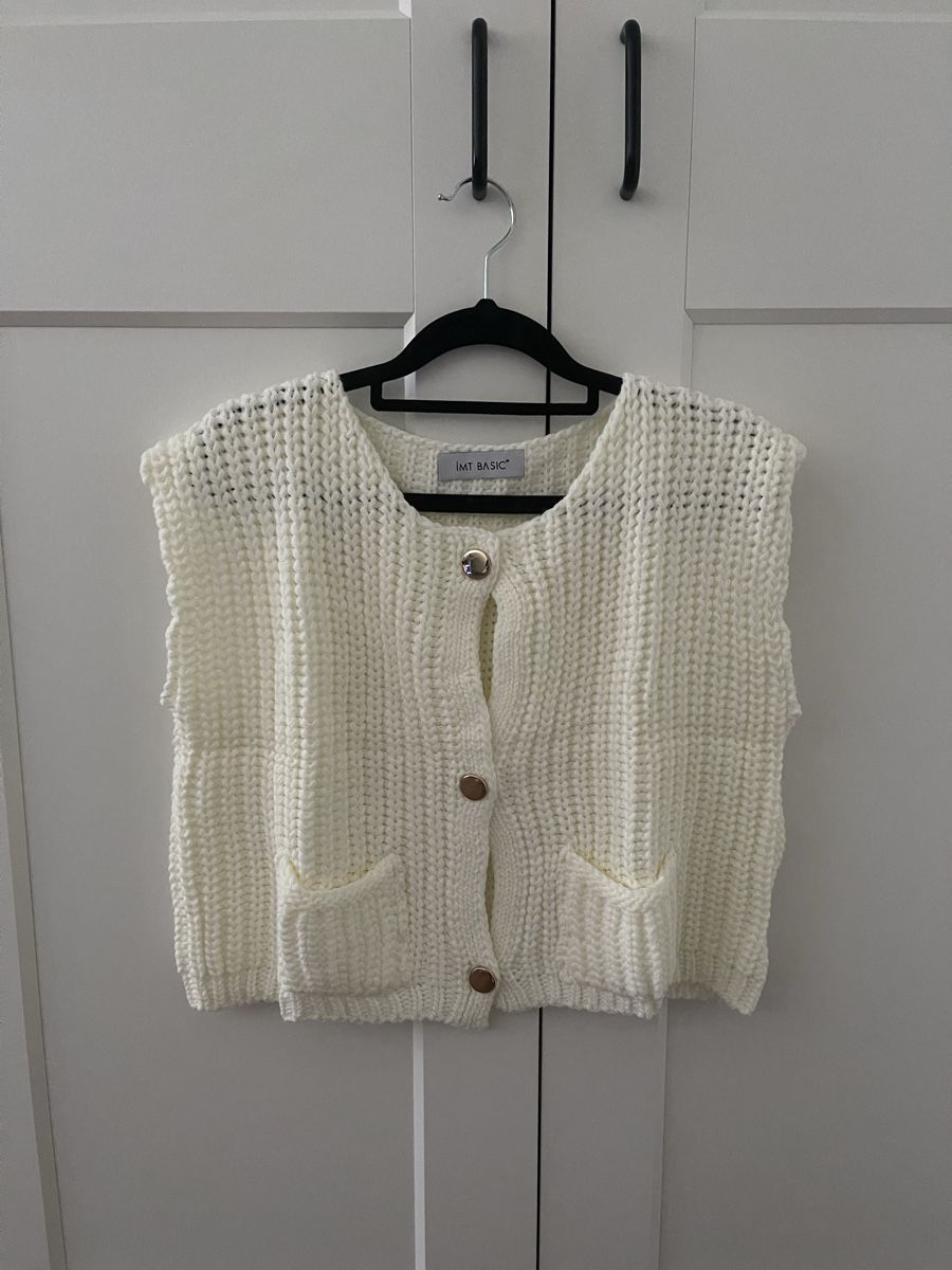 Top: Süsses Top One Size in Beige/Weiss – Nuovo (secondo la descrizione) da Bassersdorf venduto da Sandy456