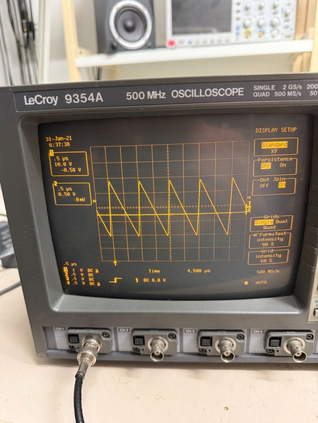 Misurare: 1 GHz Digital-Oszilloskop mit FFT – Usato da Gisikon venduto da reto_g 1
