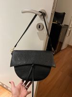 Sac en cuir noir