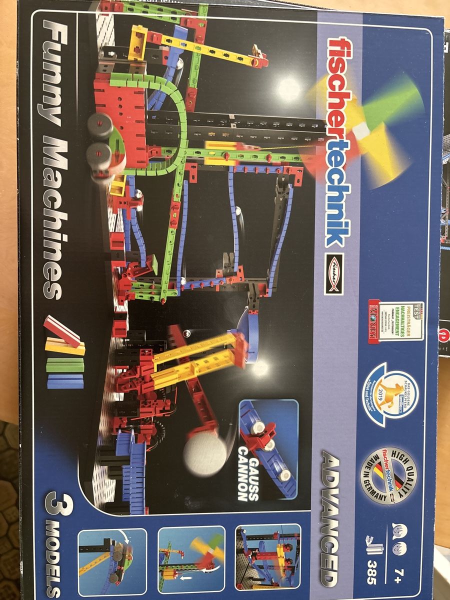 Fischer Kit di costruzioni: Fischertechnik - Funny Machines - Bausatz - Winter Spass! – Nuovo e nell'imballaggio originale da Schmerikon venduto da Mueramusik