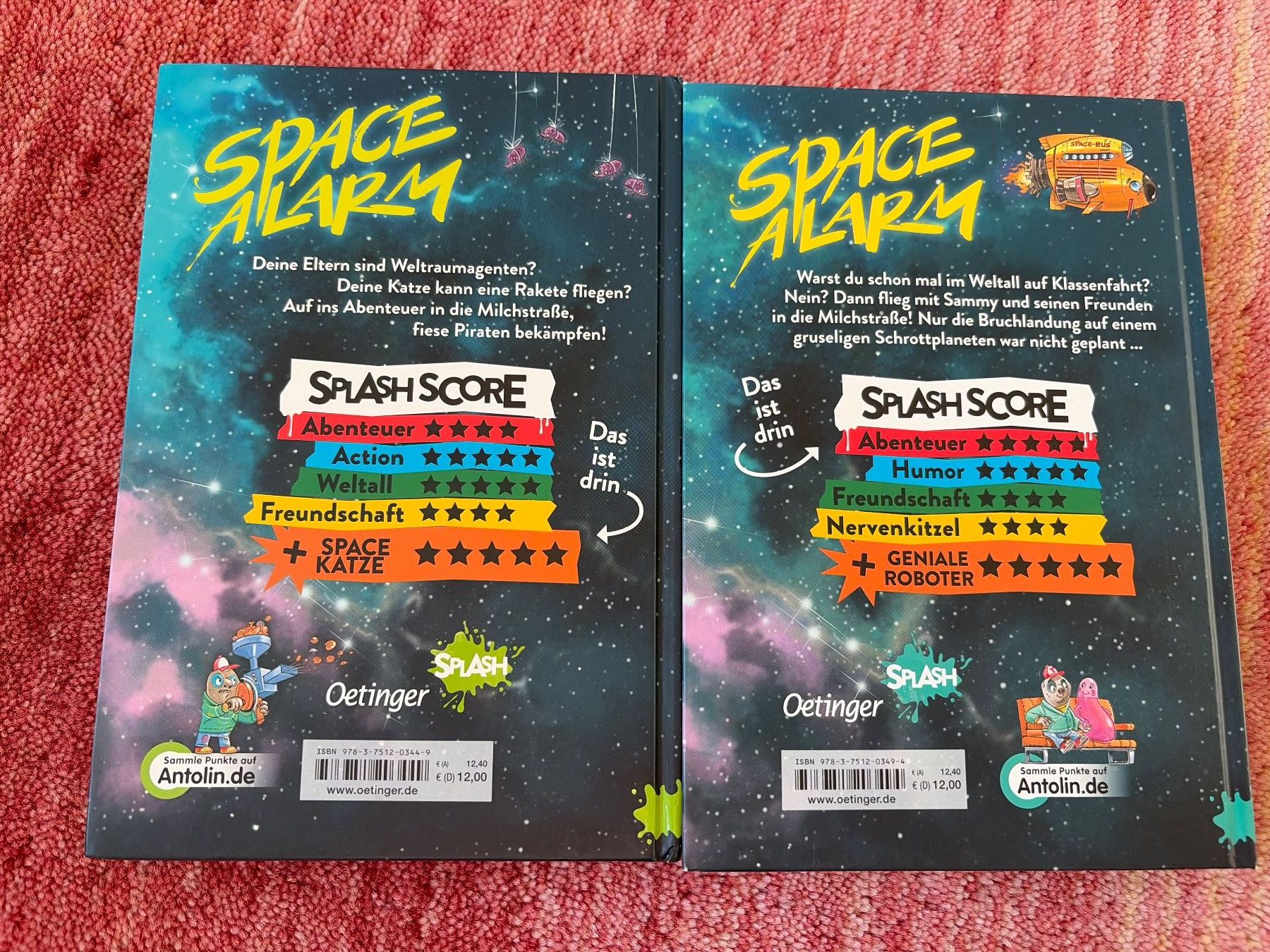 Bücher: Space Alarm Patrick Fix 2 Kinderbücher gebraucht – Gebraucht aus Bäretswil von wema2008 1