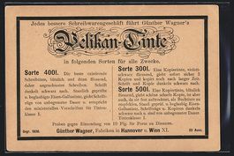 Ganzsache PP8B8 /03: Reklame für Pelika