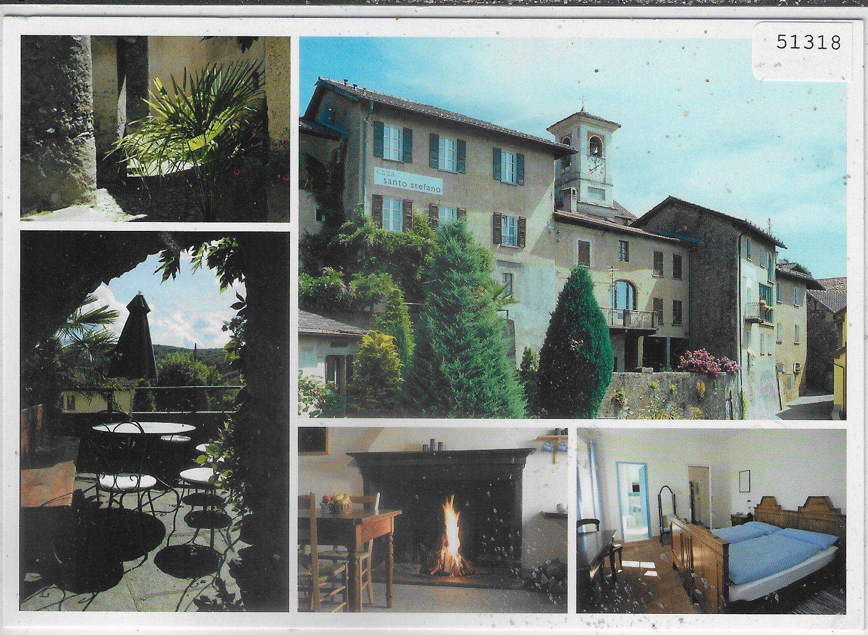 Cartoline postali: Casa Santo Stefano - Miglieglia – Usato da Ettingen venduto da Kartenplanet