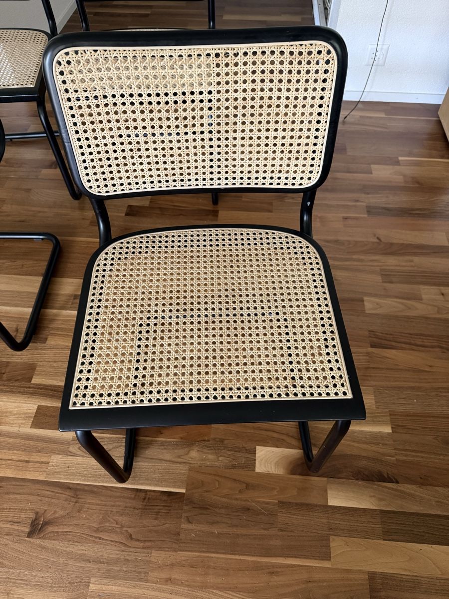 Johann Jakob Chaises: 4 Freischwinger Stuhl  – D'occasion à Wilen b. Wil par Archella83 1