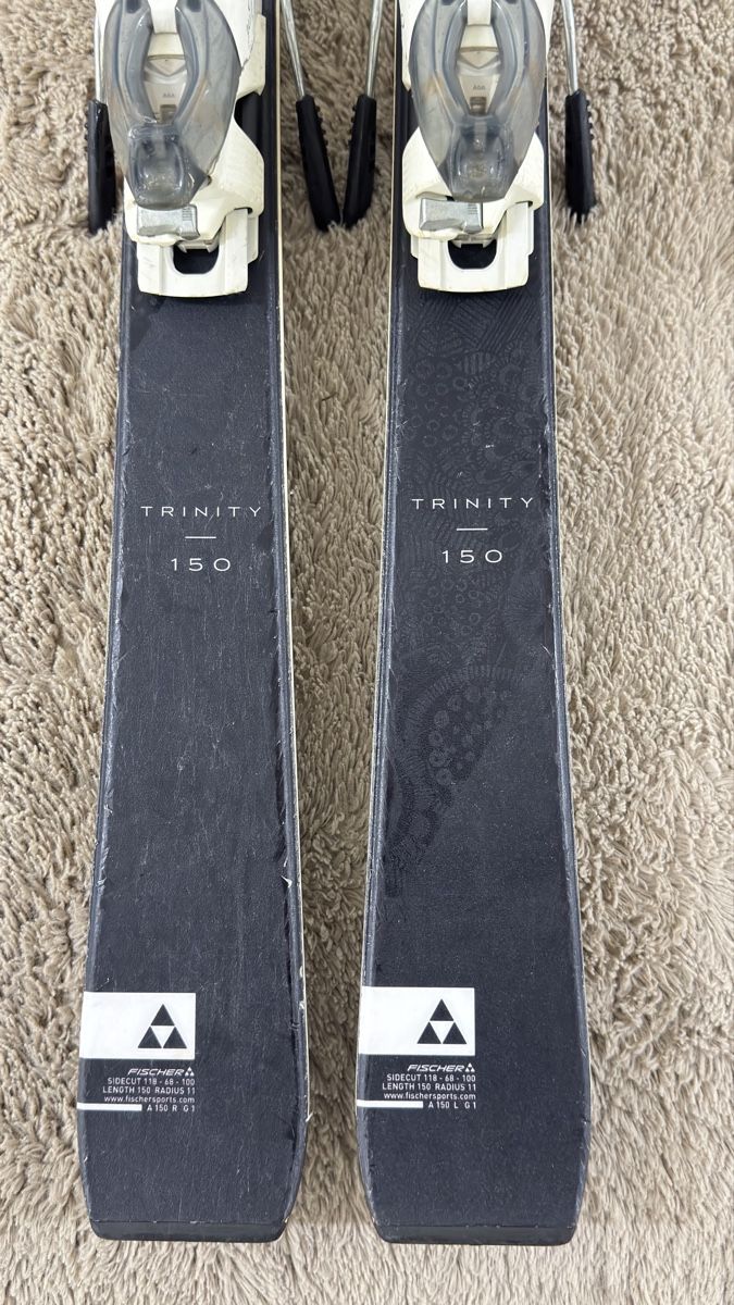 Fischer Sci: Fischer Ski Trinity Länge 150 cm mit Bindung gebraucht – Usato da Dietlikon venduto da kickboxer_999 3