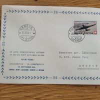 Luftpost Zürich Genève 1944