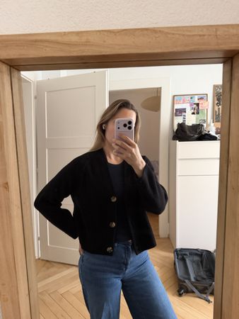 Edited Cardigan Grösse S schwarz