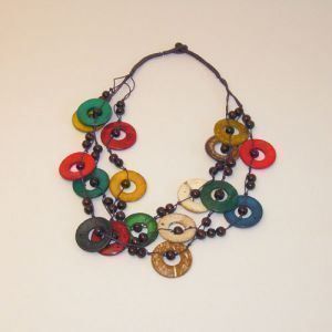 Catenine: Collier en bois multicolore – Nuovo e nell'imballaggio originale da marsens venduto da gag03